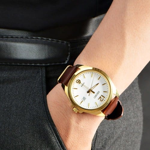 Montre à quartz Seiko SUR-216 pour homme