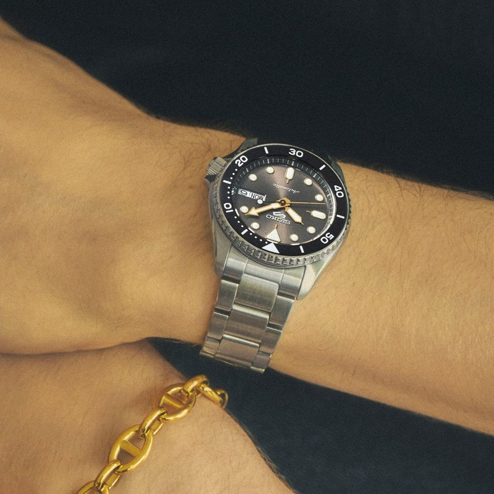 Montre automatique pour homme Seiko 5 Sports Street Stonewash SRPL-79K1