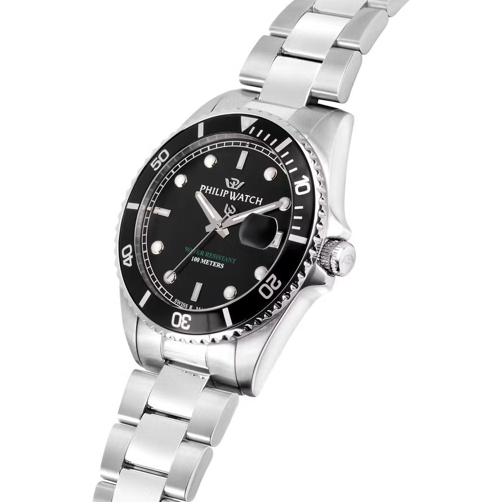 Montre à quartz pour homme Philip Watch Caribe R8253597084