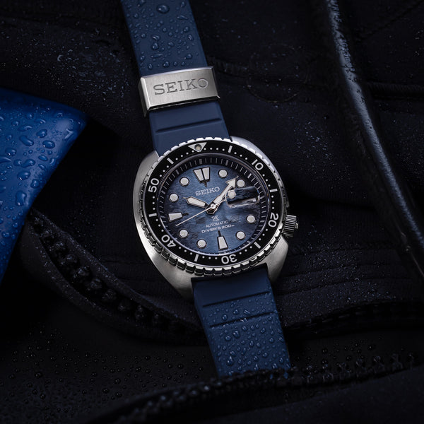 Montre automatique pour homme Seiko Save The Ocean SRPF77K1