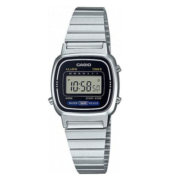 Montre à quartz Casio LA-670WEM-1D pour femme 