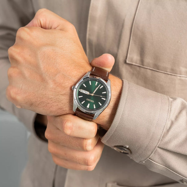 Montre à quartz pour homme Seiko SUR449P1