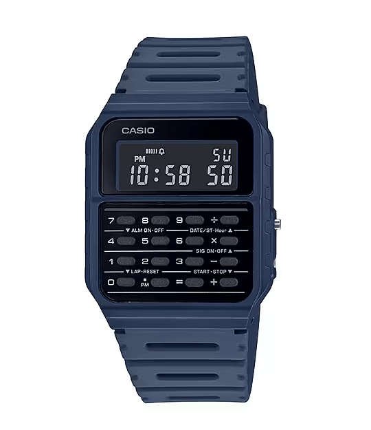 Orologio Casio Databank CA-53WF-2B Unisex Al Quarzo – Paoma Orologi