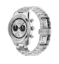 Emporio Armani AR11636 Orologio Uomo Cronografo 42 mm Acciaio Quadrante Argento