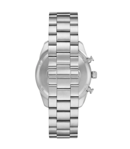 Emporio Armani AR11636 Orologio Uomo Cronografo 42 mm Acciaio Quadrante Argento