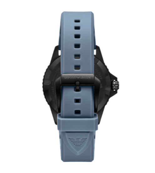 EMPORIO ARMANI AR11685 – Orologio Uomo Solo Tempo Ø42 mm | Quadrante Blu