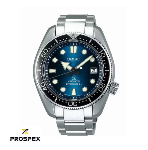 Montre automatique pour homme Seiko Prospex Great Blue Hole SPB083J1