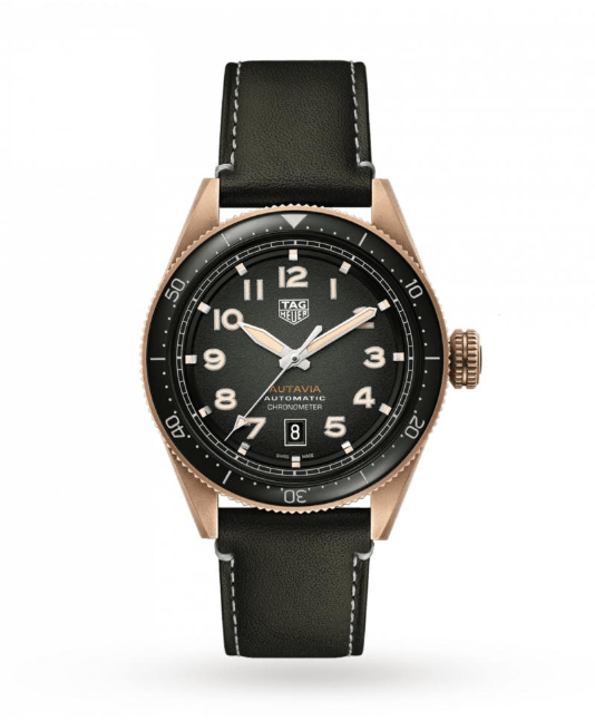 Orologio Tag Heuer Autavia Calibro 5 WBE5190.FC8268 Da Uomo Automatico