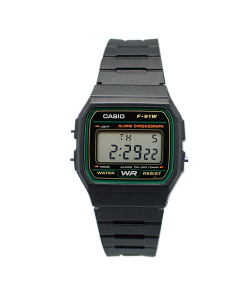 Orologio Casio F-91W-3D Da Uomo Al Quarzo