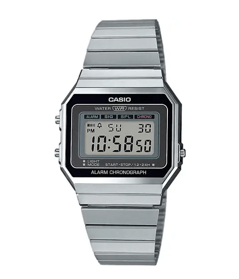 Orologio Casio A-700W-1A Unisex Al quarzo