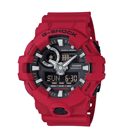 Montre à quartz Casio G-Shock GA-700-4A pour homme 