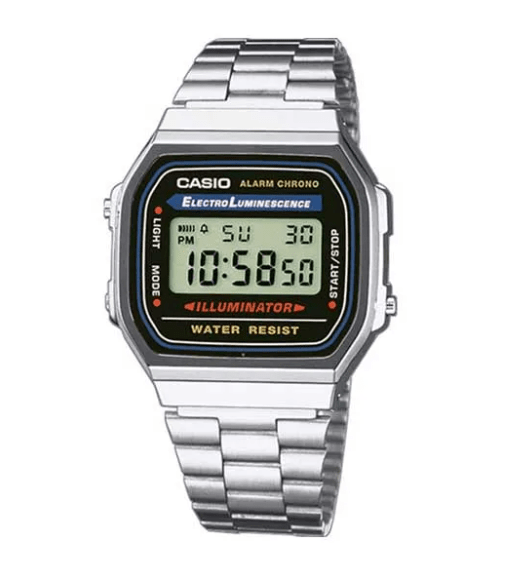 Orologio Casio Vintage A-168WA-1W Unisex