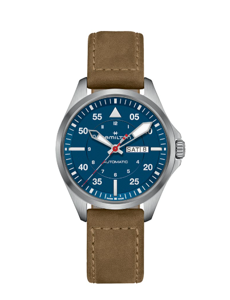 Orologio Hamilton Khaki Aviation Pilot H64655941 Da Uomo Automatico