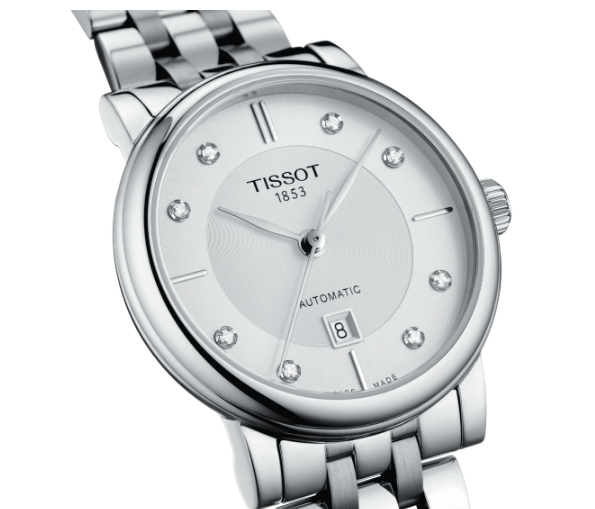 Orologio Tissot Carson Premium T1222071103600 Da Donna Automatico