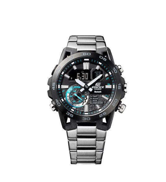 Orologio Casio Edifice Sospensione ECB-40DB-1A Da Uomo Al Quarzo
