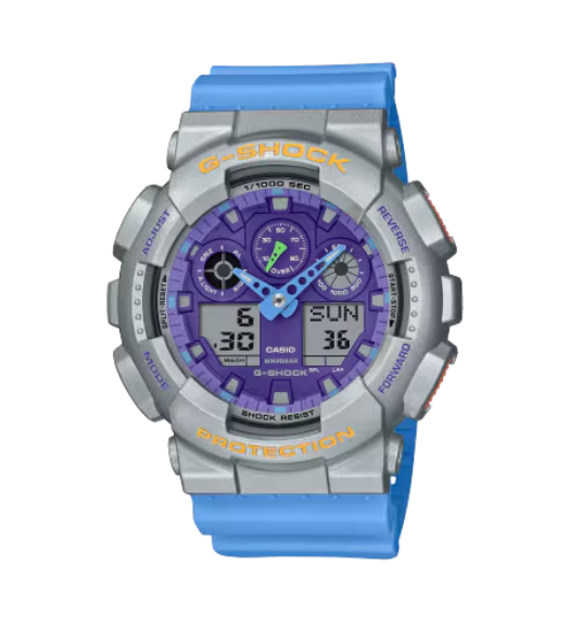 Orologio Casio G-Shock GA-100 EU-8A2 Da Uomo Al Quarzo