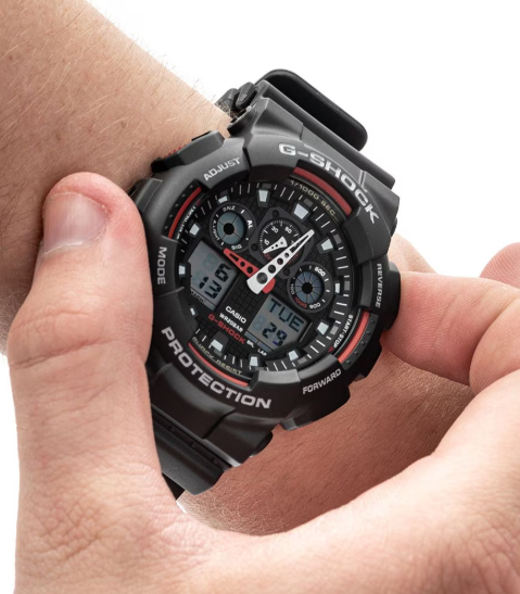 Orologio Casio G-Shock GA-100A-1A4 Da Uomo Al Quarzo