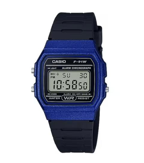 Orologio Casio  F-91WM-2A Unisex Al Quarzo