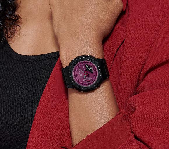 Orologio Casio G-Shock GMA-S2100RB-1A Da Donna Al Quarzo