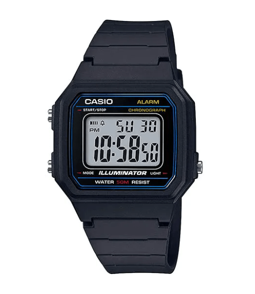 Orologio Casio W-217-1A Da Uomo Al Quarzo