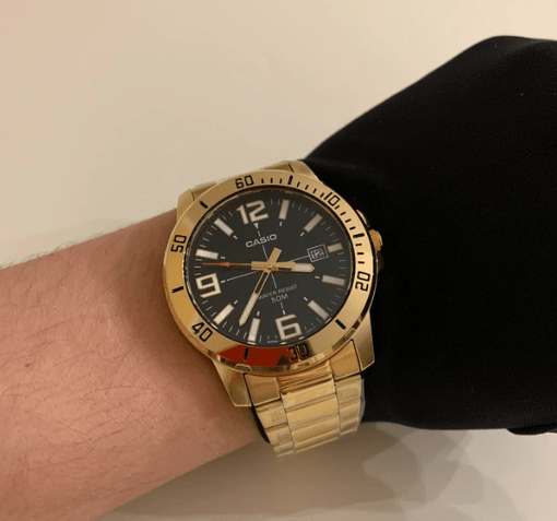 Orologio Casio MTP-VD01G-1B Da Uomo Al Quarzo