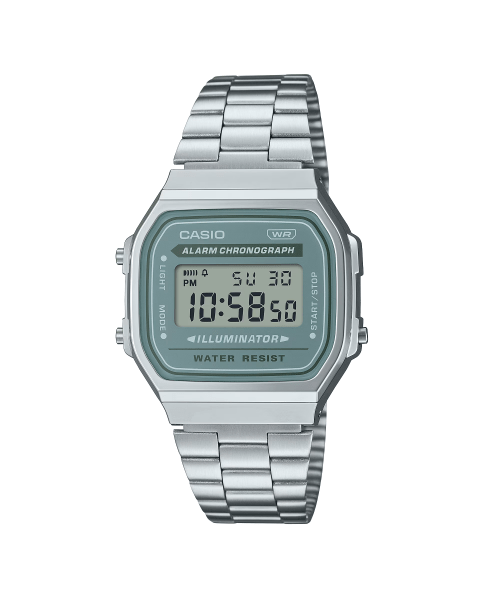 Montre à quartz unisexe Casio A-168WA-3A 