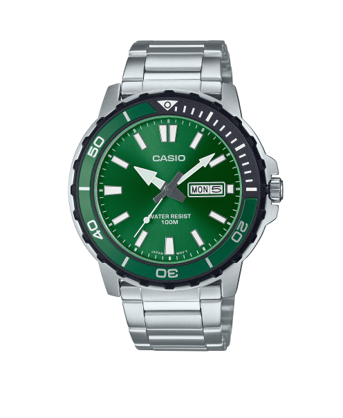 Montre à quartz Casio MTD-125D-3A pour homme 