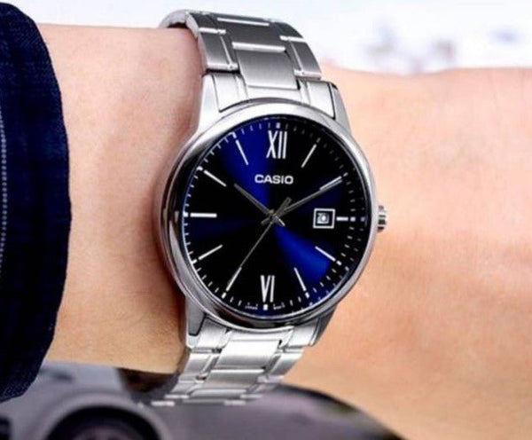 Orologio Casio MTP-V002D-2B3 Da Uomo Al Quarzo