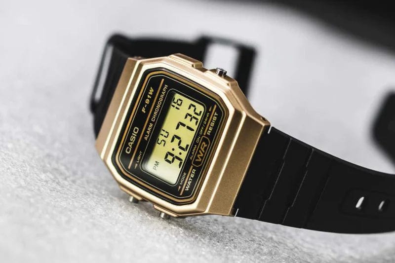 Orologio Casio F-91WM-9A Unisex Al Quarzo