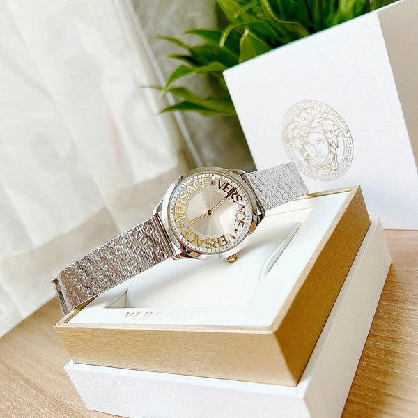 Orologio Versace Logo Halo VE2O00422 Da Donna Al Quarzo