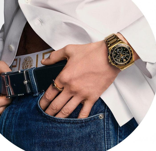 Orologio Versace Greca Extreme Cronograph VE7H00623 Da Uomo Al Quarzo