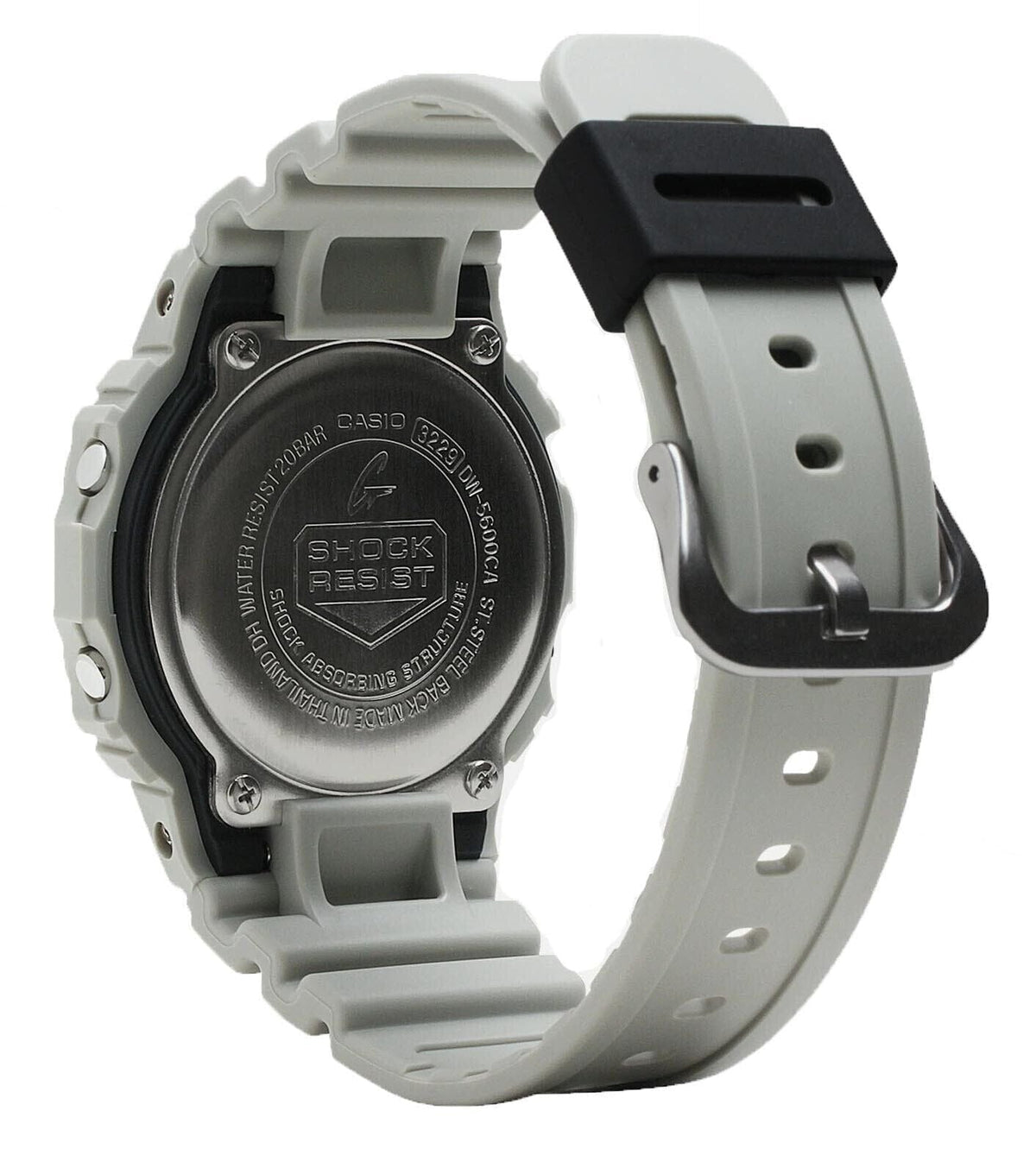 Montre à quartz Casio G-Shock DW-5600CA-8A pour homme 