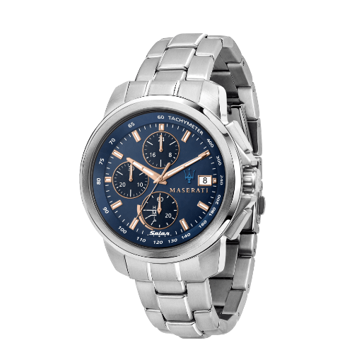 Orologio Maserati Successo Solar Edition R8873645004 Da Uomo Solar