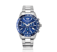 PHILIP WATCH CARIBE R8273607005 – Orologio Uomo Cronografo Ø42 mm | Quadrante Blu