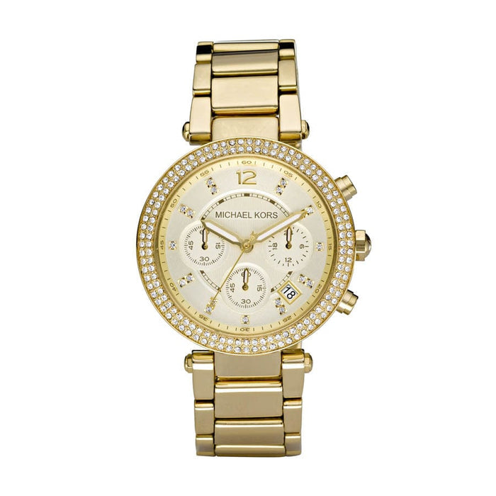 Michael Kors Runway MK5354 – Orologio Donna Cronografo 42 mm Oro Giallo