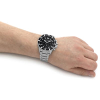 Emporio Armani AR11360 Orologio Uomo Cronografo 43 mm Acciaio Quadrante Nero